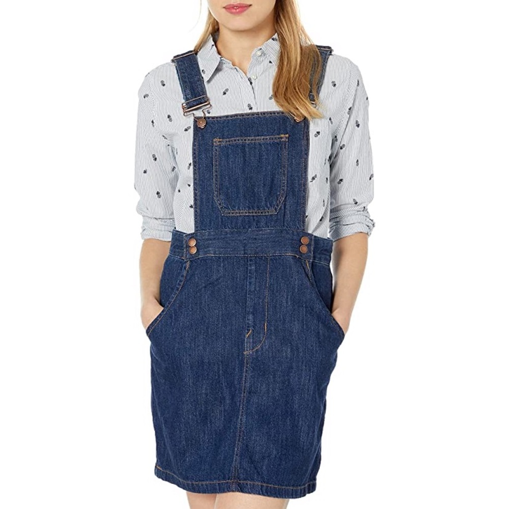 BCBGeneration Denim Overall Dress